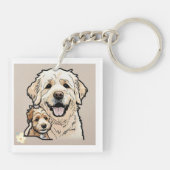 「寄り添い隊」 キーホルダー (裏面)