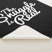 寄り添う人はユーモア実在がある シェルパブランケット (3/4)