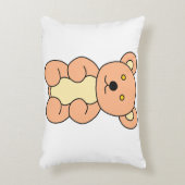 寄り添う価値のあるテディベアアクセント枕 アクセントクッション (正面(垂直))