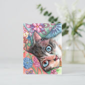 寄り添う ポストカード (スタンド正面)