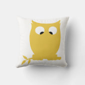 寄り目のフクロウ クッション (裏面)