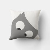 寄り目のフクロウ クッション (裏面)