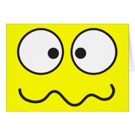 寄り目の熱狂するで異常な顔