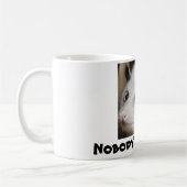 寄り目のOpposum、ハイディ コーヒーマグカップ (左)