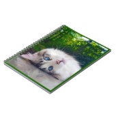 寄り目猫 ノートブック (左側)