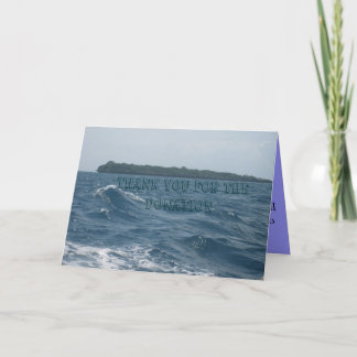 寄付のサンキューカード サンキューカード