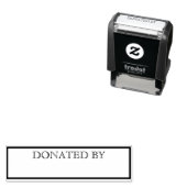 寄付テンプレート セルフインキングスタンプ (インサイチュ)