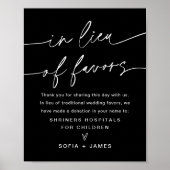 寄付表に代わる結婚ノワール ポスター (正面)