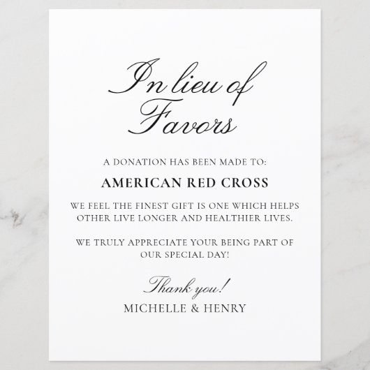 寄付表結婚示に代えて (正面)