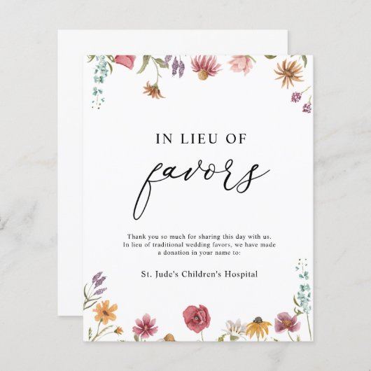 寄付請願書に代えて (正面/裏面)