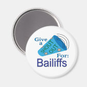 寄付金を求めて叫ぶ マグネット (正面/裏面)