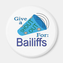 寄付金を求めて叫ぶ マグネット