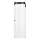 寄付金コレクションのヒントjar追加q r名前caus タンブラー (裏面)