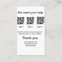 寄付金コレクションのヒントjar追加q r名前caus