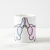 寄添う象 コーヒーマグカップ (中央)