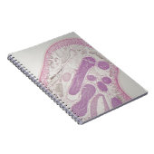 寄生線虫みみず(Ascaris sp。) ノートブック (右側)