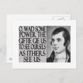 寄生虫の引用文 ポストカード (正面/裏面)