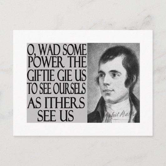 寄生虫の引用文 ポストカード (正面)