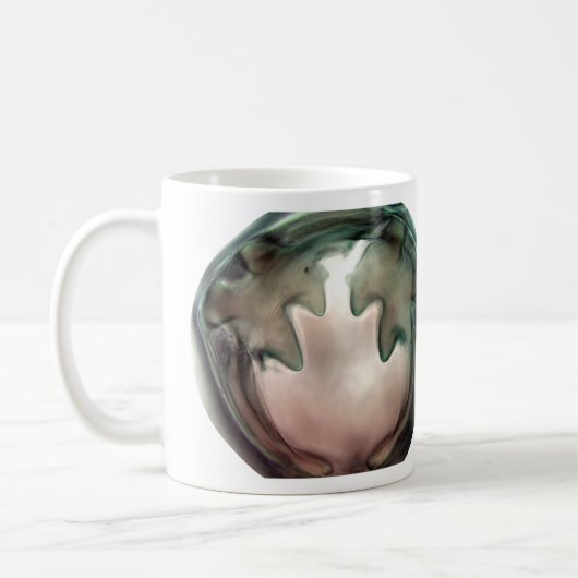 寄生虫学で引っ掛けられる コーヒーマグカップ (左)