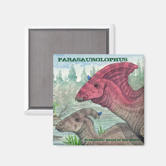 寄生虫磁石 マグネット (正面/裏面)