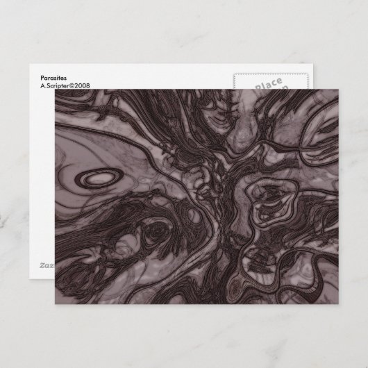 寄生虫 ポストカード (正面/裏面)