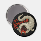 寄生虫:鉤虫 マグネット (正面/裏面)