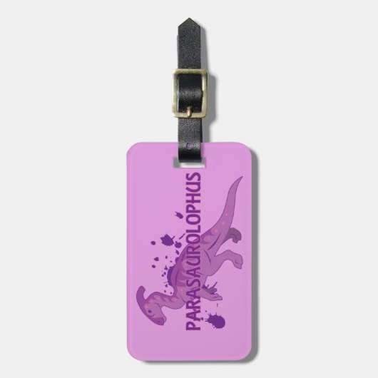 寄生頭葉 ラゲッジタグ (正面縦)