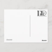 寄贈者による羊飼いの崇拝 ポストカード (裏面)