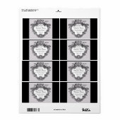 寄贈蔵書票.. ラベル (フルシート)