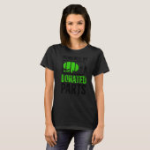寄贈部品腎臓移植生存腎臓病 Tシャツ (正面フル)