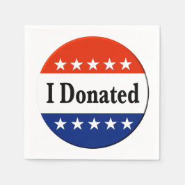 寄贈 スタンダードカクテルナプキン