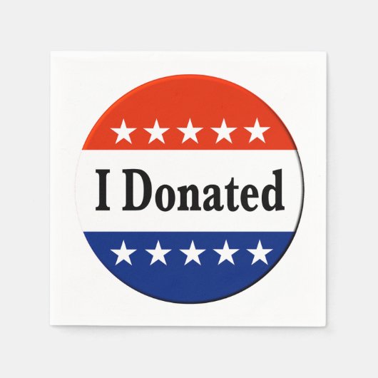 寄贈 スタンダードカクテルナプキン (正面)