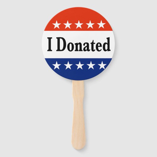 寄贈 ハンドファン (裏面)