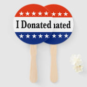 寄贈 ハンドファン (正面&裏面)