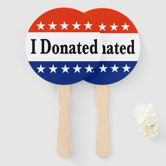 寄贈 ハンドファン (正面&裏面)