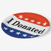 寄贈 ペーパープレート (アングル)