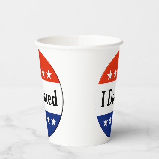 寄贈 紙コップ (左)