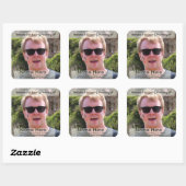 寄附テンプレート蔵書票 スクエアシール (シート)