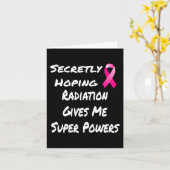 密かに希望与え放射線電すごい力色 カード (黄色い花)