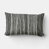 密な森の枕(《植物》アスペンの木果樹園) ランバークッション (裏面)