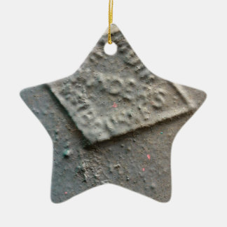 密封される -- 旧式な金属メーカーのシール セラミックオーナメント