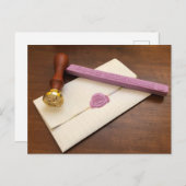 密封ワックス ポストカード (正面/裏面)