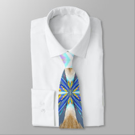 密封Xパターン抽象デザイン ネクタイ