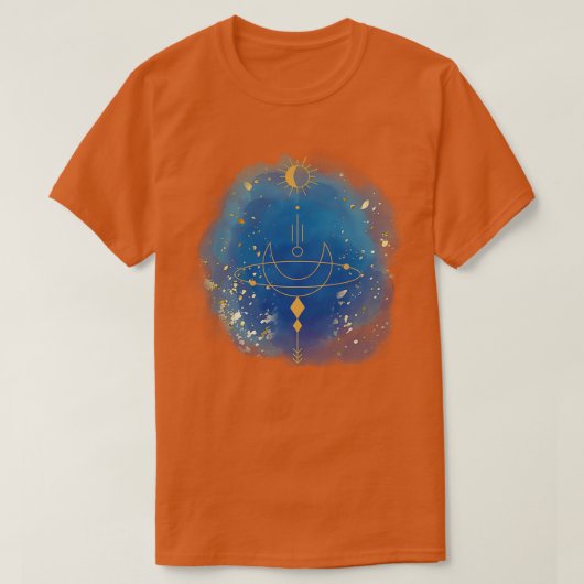 密教青月 Tシャツ (デザイン正面)
