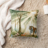 密林タイガース クッション (ブランケット)