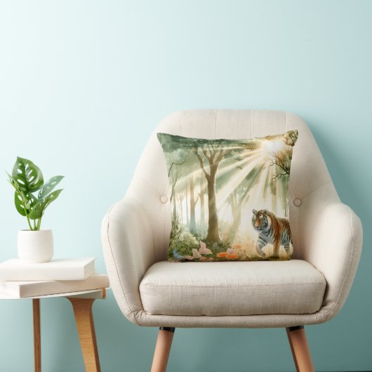 密林タイガース クッション (椅子)