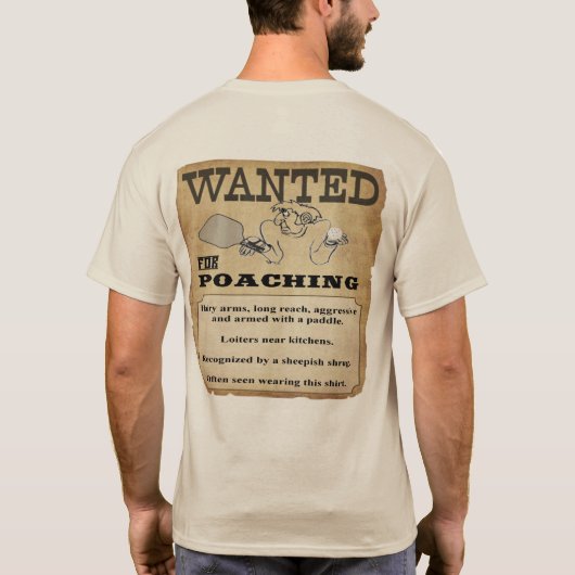 密猟者 Tシャツ (裏面)