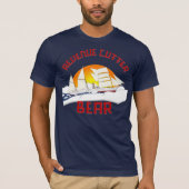 密輸監視艇くまのTシャツ Tシャツ (正面)