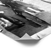 密造ウイスキーの倉庫、1920年。ヴィンテージ写真 ポスター (角)