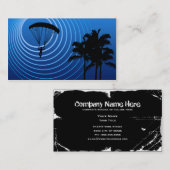 密造酒のスカイダイビング 名刺 (正面/裏面)